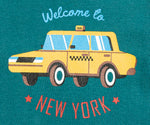 Load image into Gallery viewer, Nuribom Schlafanzug für Jungen und Mädchen_ Aufdruck mit New York Taxi
